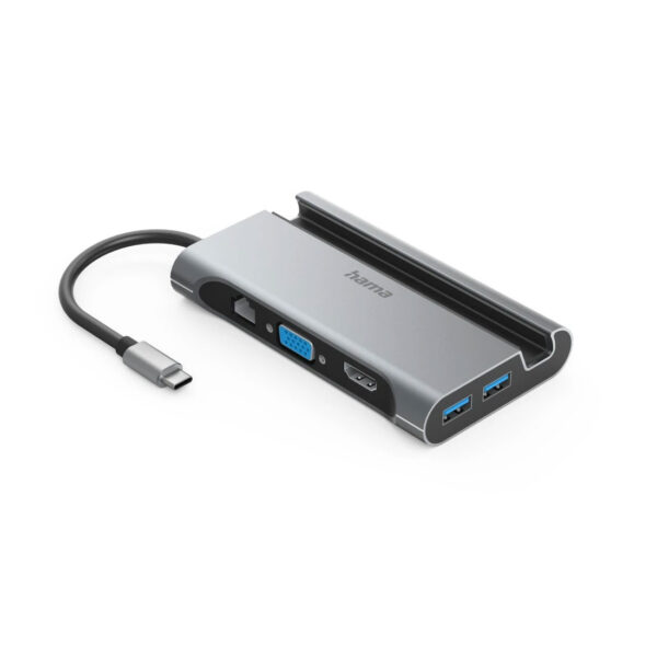 USB-C Hub, "Connect2Mobile", Multiport, LAN/Ethernet, 7 Ports - Image 2