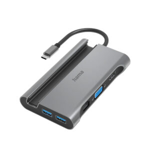 USB-C Hub, "Connect2Mobile", Multiport, LAN/Ethernet, 7 Ports