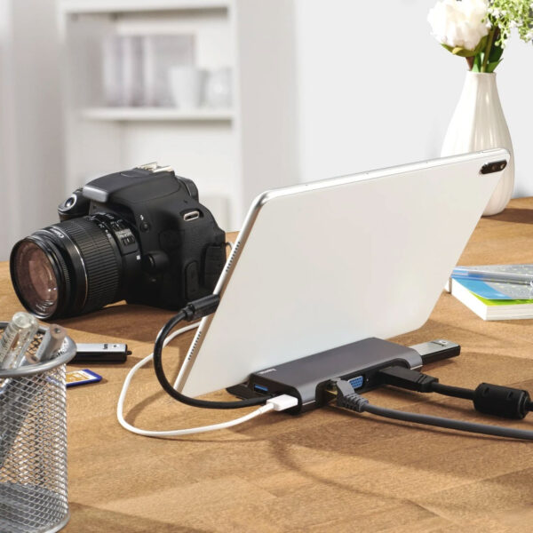 USB-C Hub, "Connect2Mobile", Multiport, LAN/Ethernet, 7 Ports - Image 5