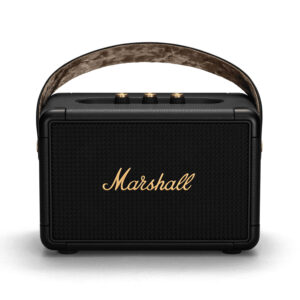 KILBURN II PORTABLE SPEAKER BLACK AND BRASS