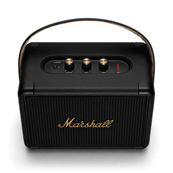 KILBURN II PORTABLE SPEAKER BLACK AND BRASS - Image 2