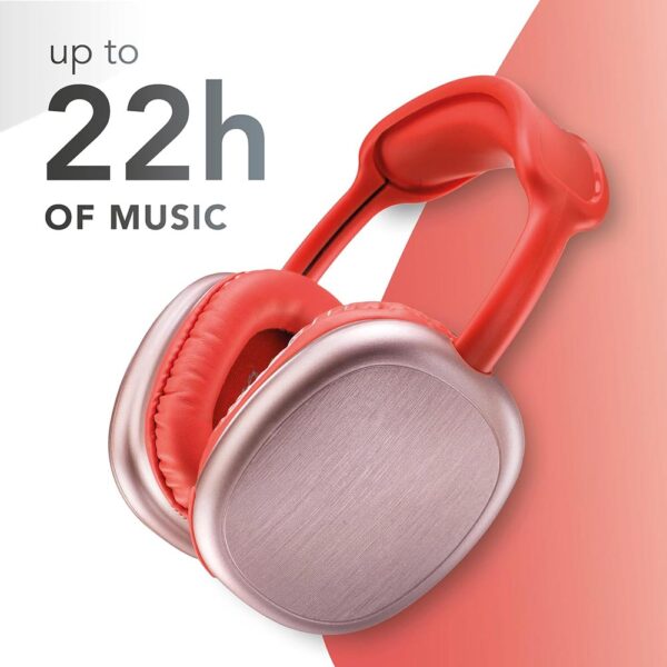 Bluetooth Headphones MS Maxi2 Red - Image 5
