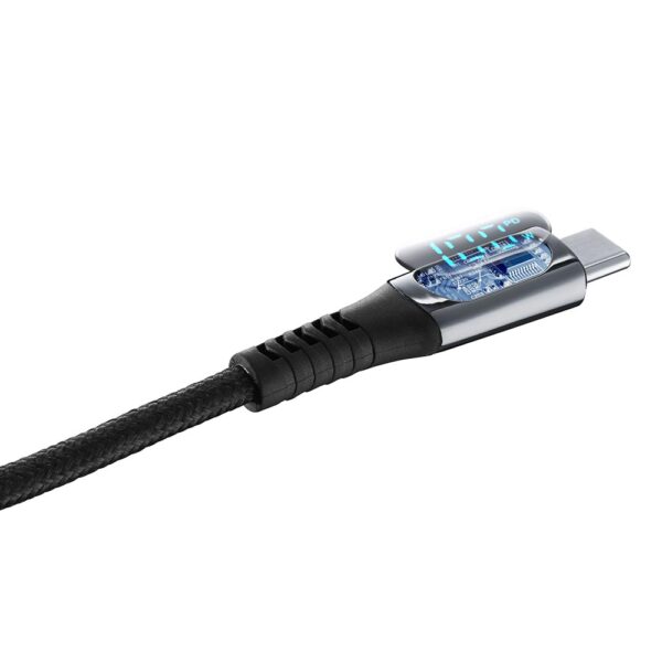 Display cable USB-C to USB-C Black - Image 2