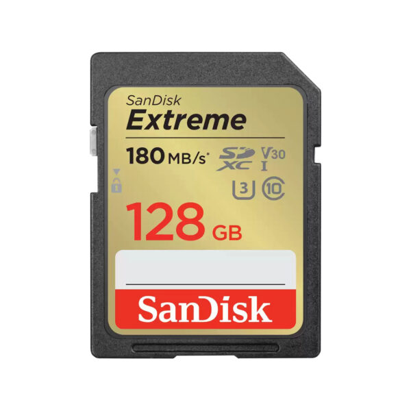 SD Extreme 128GB, 180-90 MB/S - 1200X