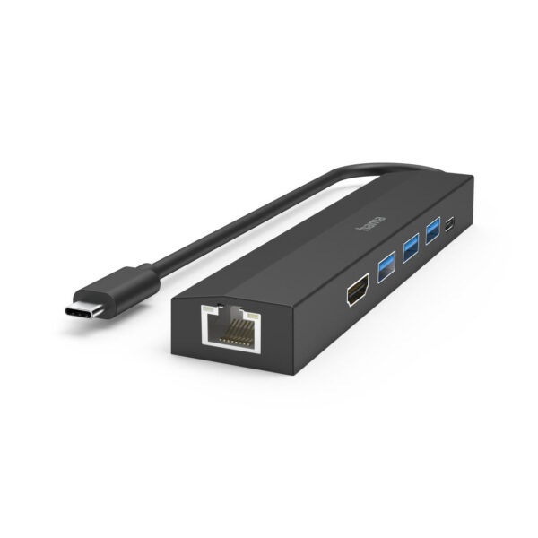 USB-C Hub, Multiport, 6 Ports, 3 x USB-A, USB-C, HDMI™, LAN/Ethernet - Image 8