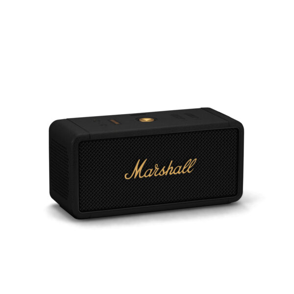 MIDDLETON PORTABLE SPEAKER BLACK AND BRASS - Image 4