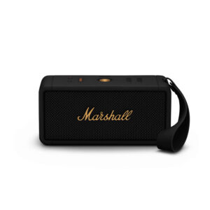 MIDDLETON PORTABLE SPEAKER BLACK AND BRASS
