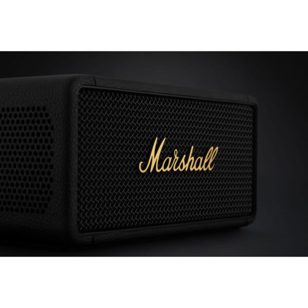 MIDDLETON PORTABLE SPEAKER BLACK AND BRASS - Image 8