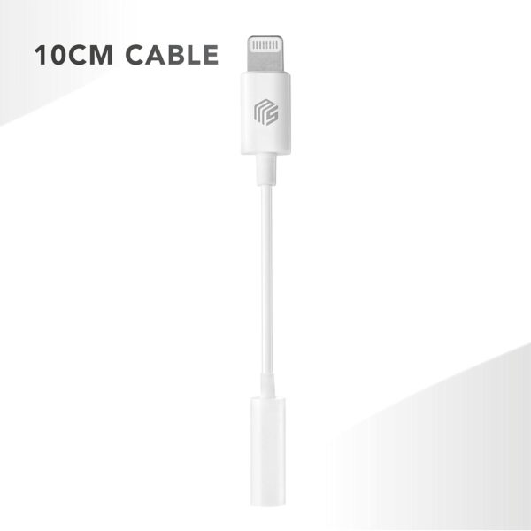 AUX Adapter MFI White - Image 3