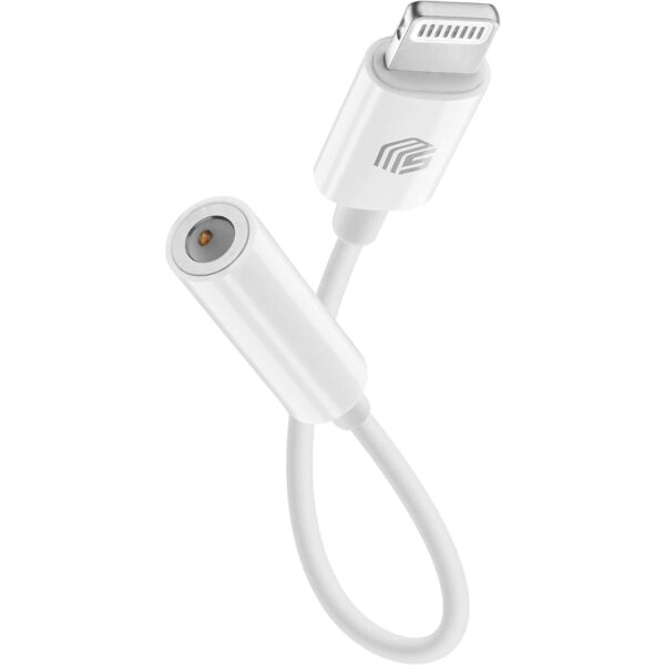 AUX Adapter MFI White