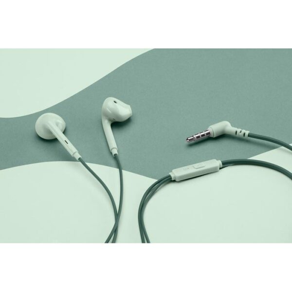 Slug Stylecolor Earphones - Jack 3.5mm Green - Image 2