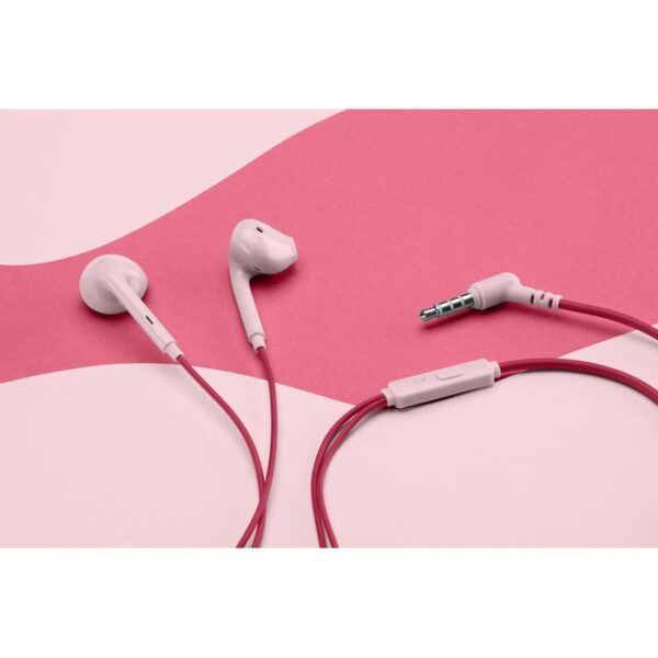 Slug Stylecolor Earphones - Jack 3.5mm Pink - Image 2