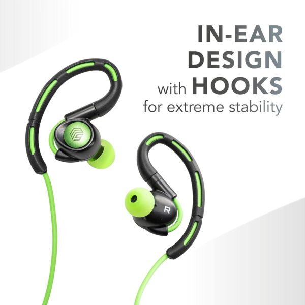 Athlety Wireless Earphones Green - Image 2