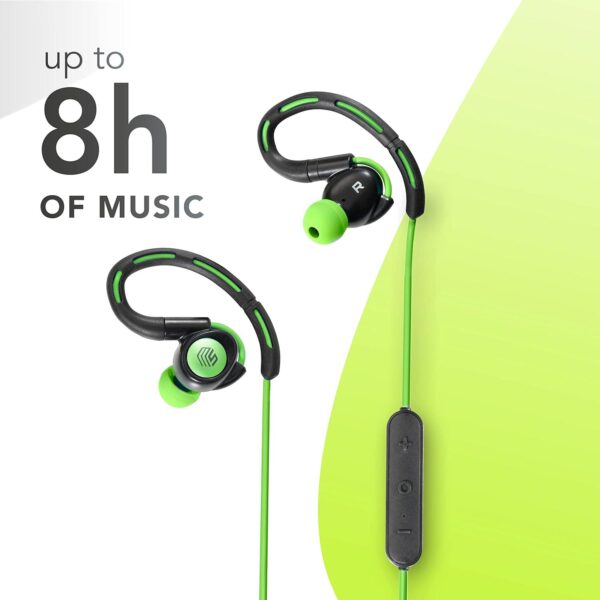 Athlety Wireless Earphones Green - Image 5