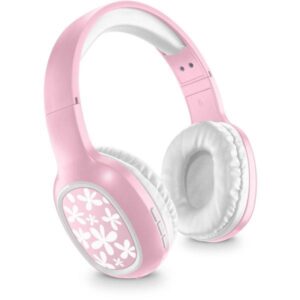 Shiny Wireless Headphones Pink