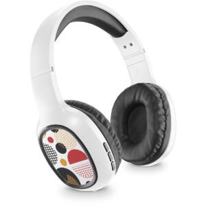 Shiny Wireless Headphones White