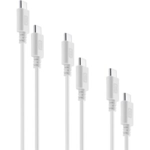 Multipack – USB-C to USB-C White