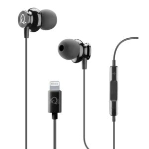 Whirl In-Ear Earphones MFI for iPhone Black