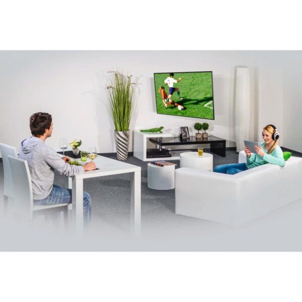 FULLMOTION TV Wall Bracket, 1 Star, 400x400, 165cm (65"), 2 arms, black - Image 14