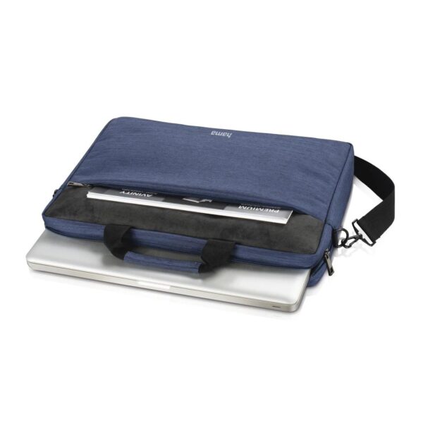 "Tayrona" Laptop Bag, up to 34 cm, dark blue - Image 3