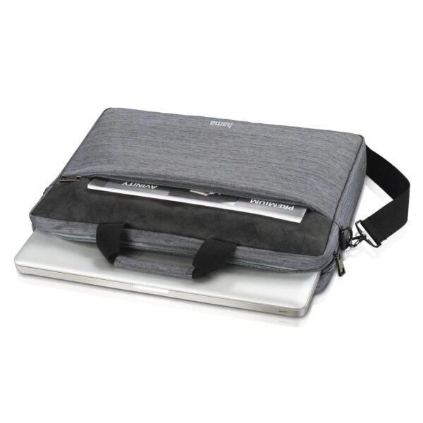 "Tayrona" Laptop Bag, up to 34 cm, light grey - Image 3