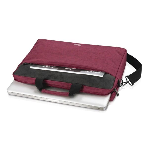 "Tayrona" Laptop Bag, up to 34 cm, red - Image 3