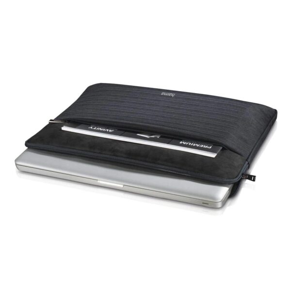 "Tayrona" Laptop Sleeve, up to 34 cm, dark grey - Image 3