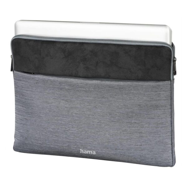 "Tayrona" Laptop Sleeve, up to 40cm, light grey - Image 2
