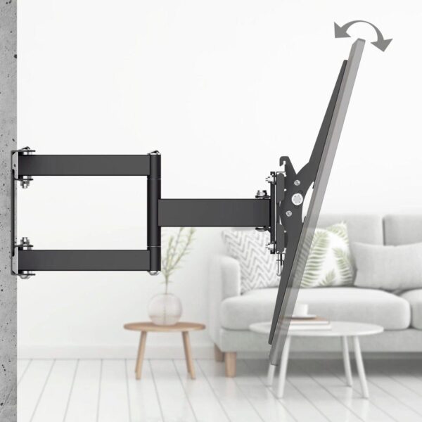 TV Wall Bracket, Swivel, Tilt, Pull-out, 165 cm (65") up to 40 kg - Image 4