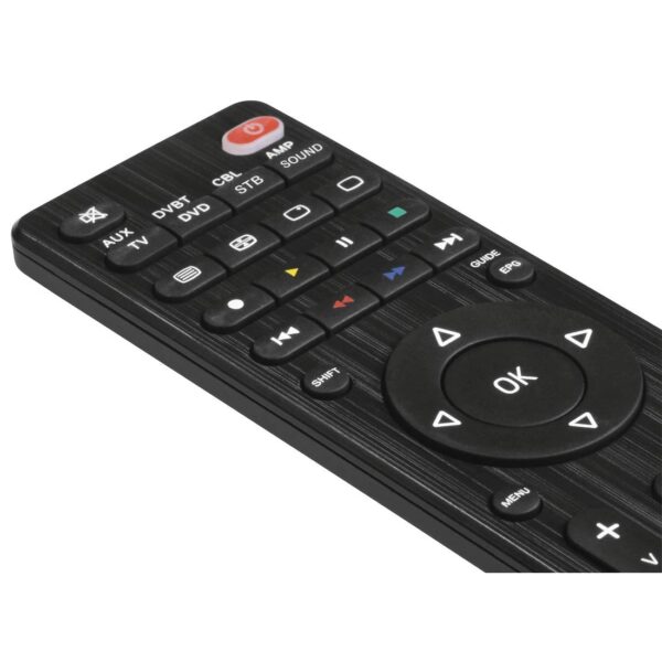 Universal TV Remote Control, Infra-red, for 8 Devices, with App Button - Image 4