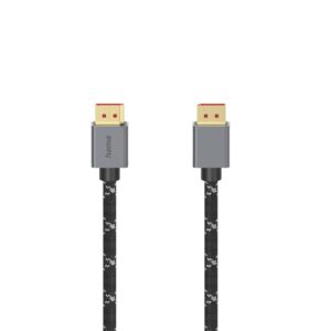DisplayPort Cable, DP 1.4, Ultra-HD 8K, Alu, 2.00 m