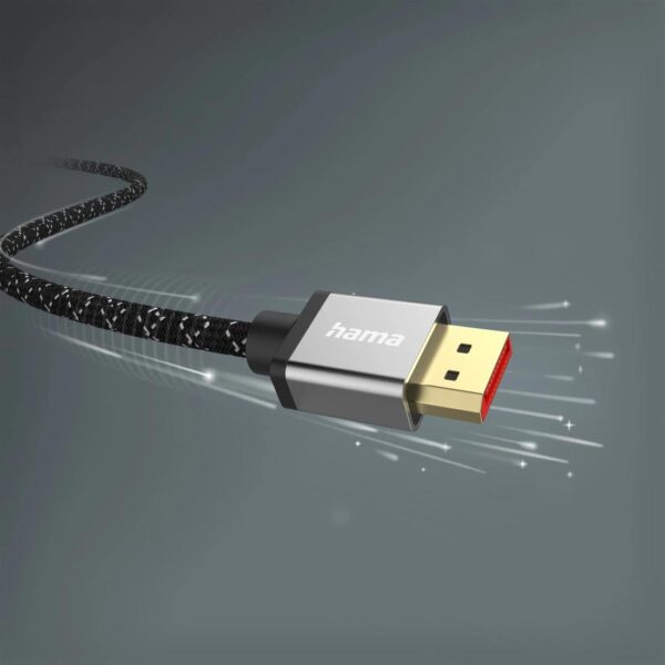 DisplayPort Cable, DP 1.4, Ultra-HD 8K, Alu, 2.00 m - Image 5