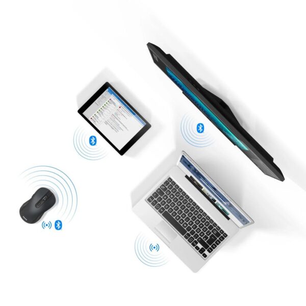 "MW-650" Optical 6-Button Multi-Device Mouse, with USB-A / Bluetooth®, black - Image 4