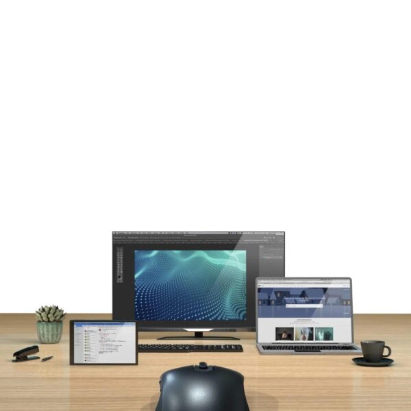 "MW-650" Optical 6-Button Multi-Device Mouse, with USB-A / Bluetooth®, black - Image 6