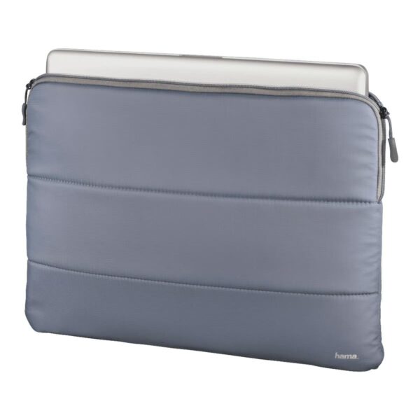 "Toronto" Notebook Sleeve, up to 36 cm, grey/blue - Image 3