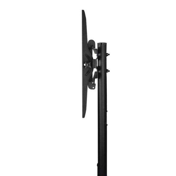 "Trolley" TV Stand with Castors, up to 191cm, Height-adjustable, black - Image 3