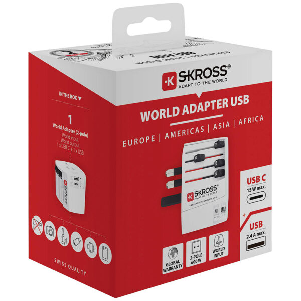 Travel adapter MUV USB (AC) - Image 5
