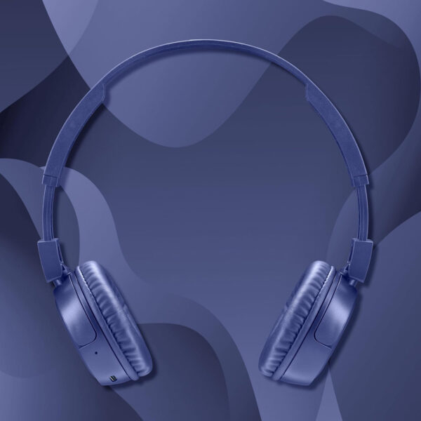 Music Sound Vibed Bluetooth headset, Blue - Image 6