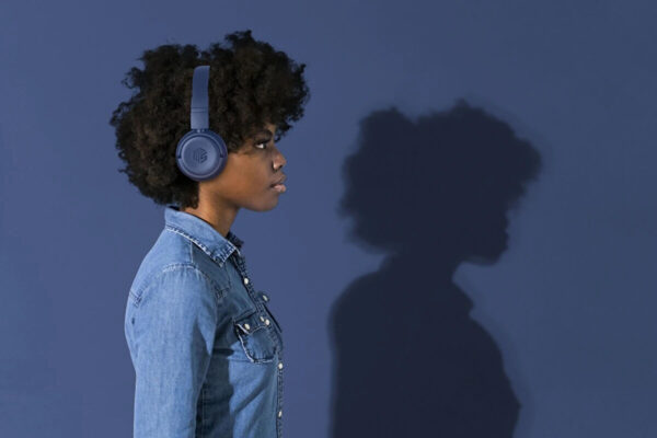 Music Sound Vibed Bluetooth headset, Blue - Image 8