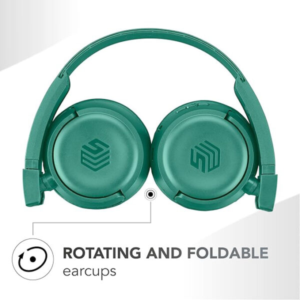 Music Sound Vibed Bluetooth headset, Green - Image 5