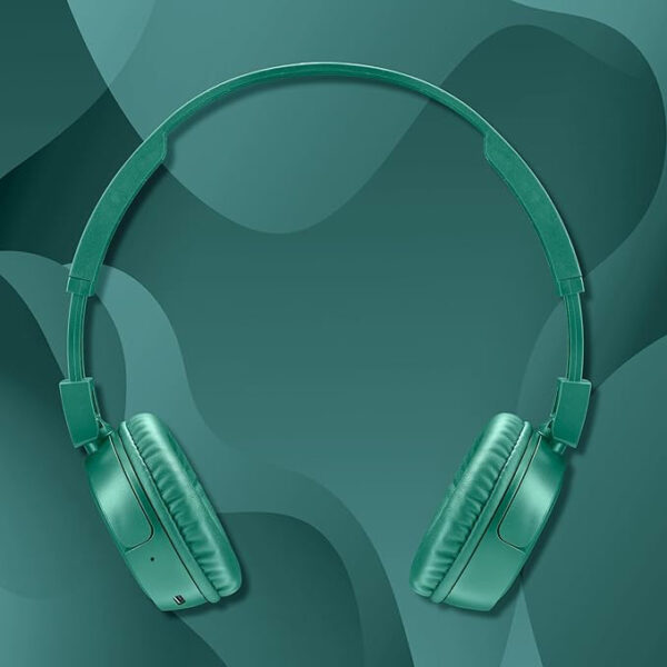 Music Sound Vibed Bluetooth headset, Green - Image 6