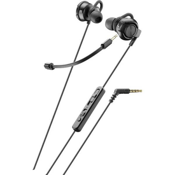 Distinct Stereo in-ear headset, Black - Image 3