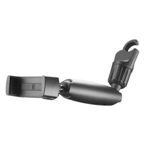 Spin Mirror Car phone holder, Black