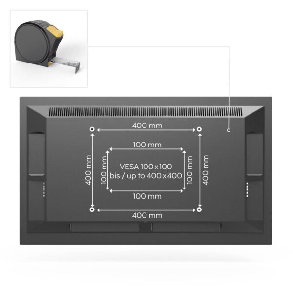 TV wall mount, swivel, tilt, tele., 165 cm (65"), OLED up to 30 kg - Image 6
