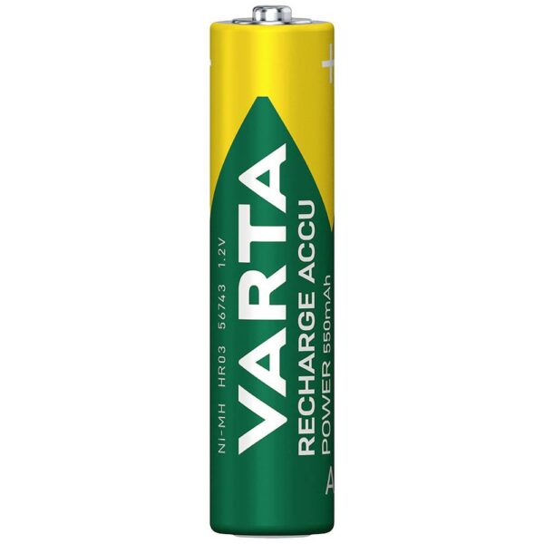 VARTA RECHARGE ACCU POWER AAA 550 mAh - Image 2