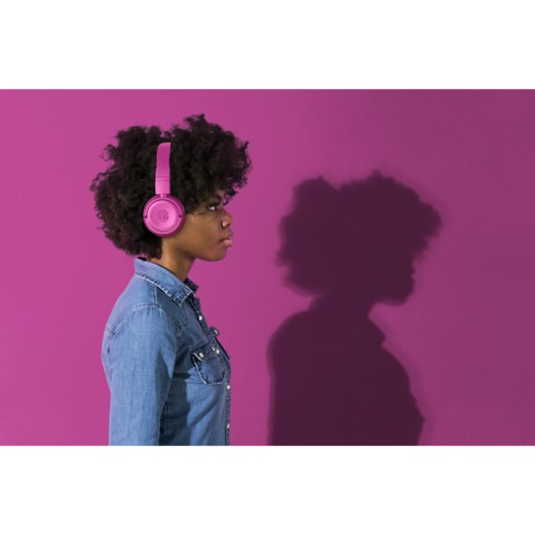 Music Sound Vibed Bluetooth headset, Pink - Image 2