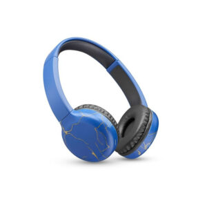 Music Sound Cuffie Bluetooth Vertical Onde Blu