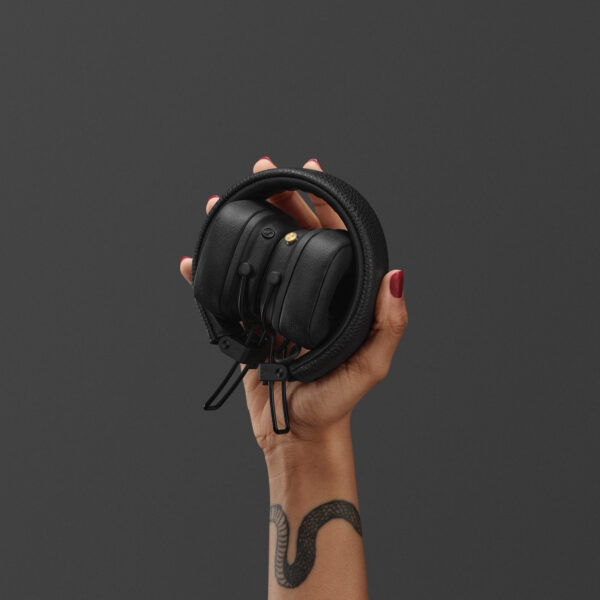 MAJOR V HEADPHONES BLACK - Image 6