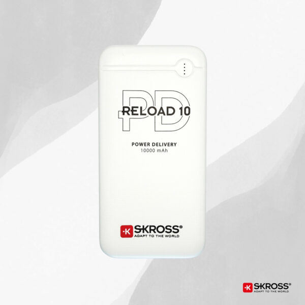 Reload 10 Travel Power Bank White