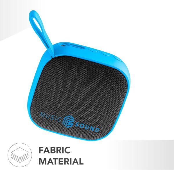 Speaker Music Sound Mini 3W, Blue - Image 4